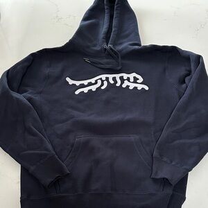 Sun Day Red Men’s Luare Chain Stitch Navy Hoodie Small